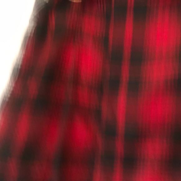 Mags & Pye tartan plaid pleated wrap mini skirt two tone schoolgirl size 10 - Picture 2 of 7